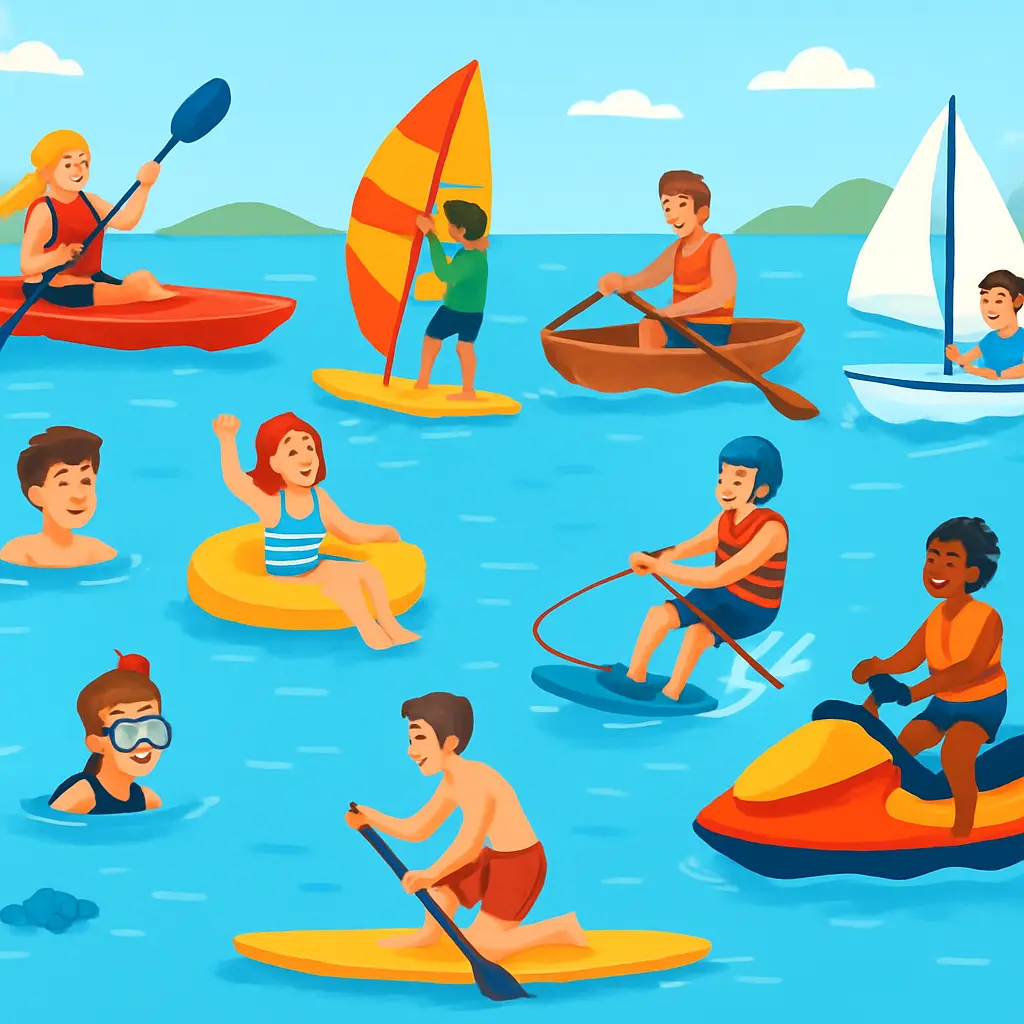 10 leukste activiteiten op het water