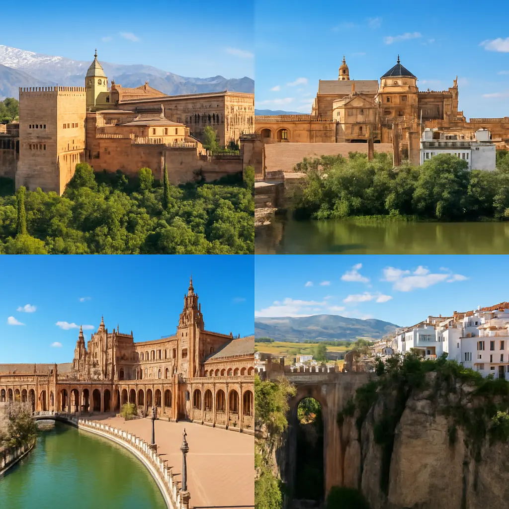 Top 10 bezienswaardigheden in Andalusië