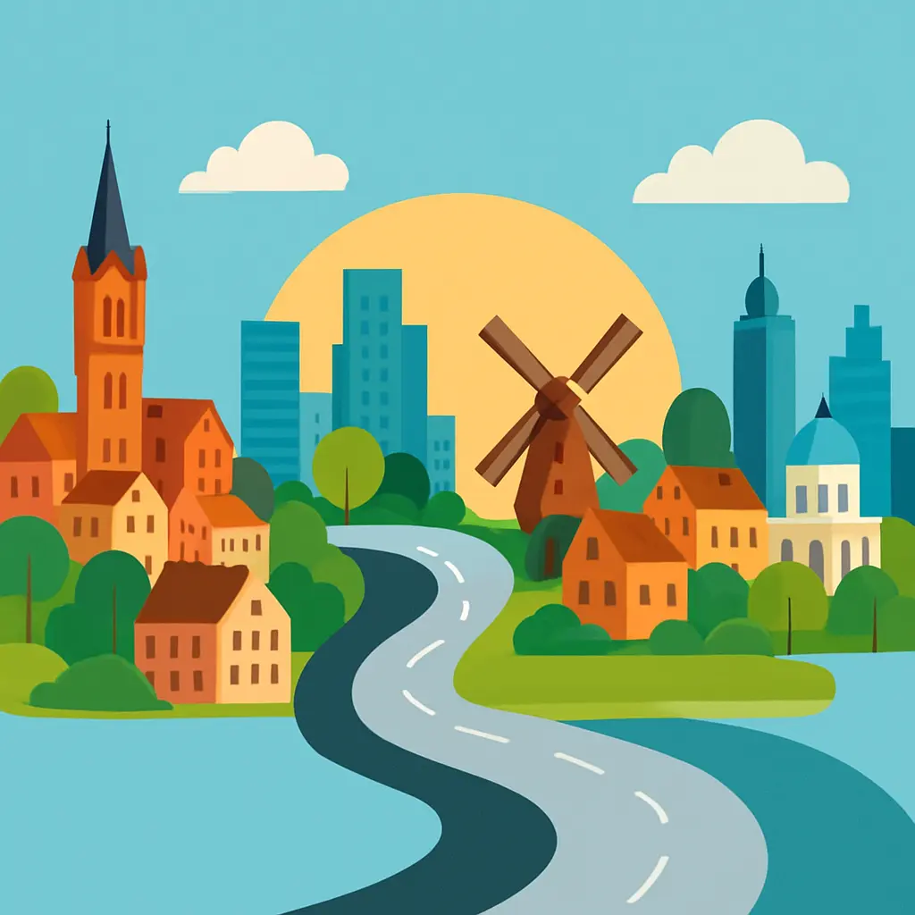 Waarom elke stad langs deze route een eigen karakter heeft