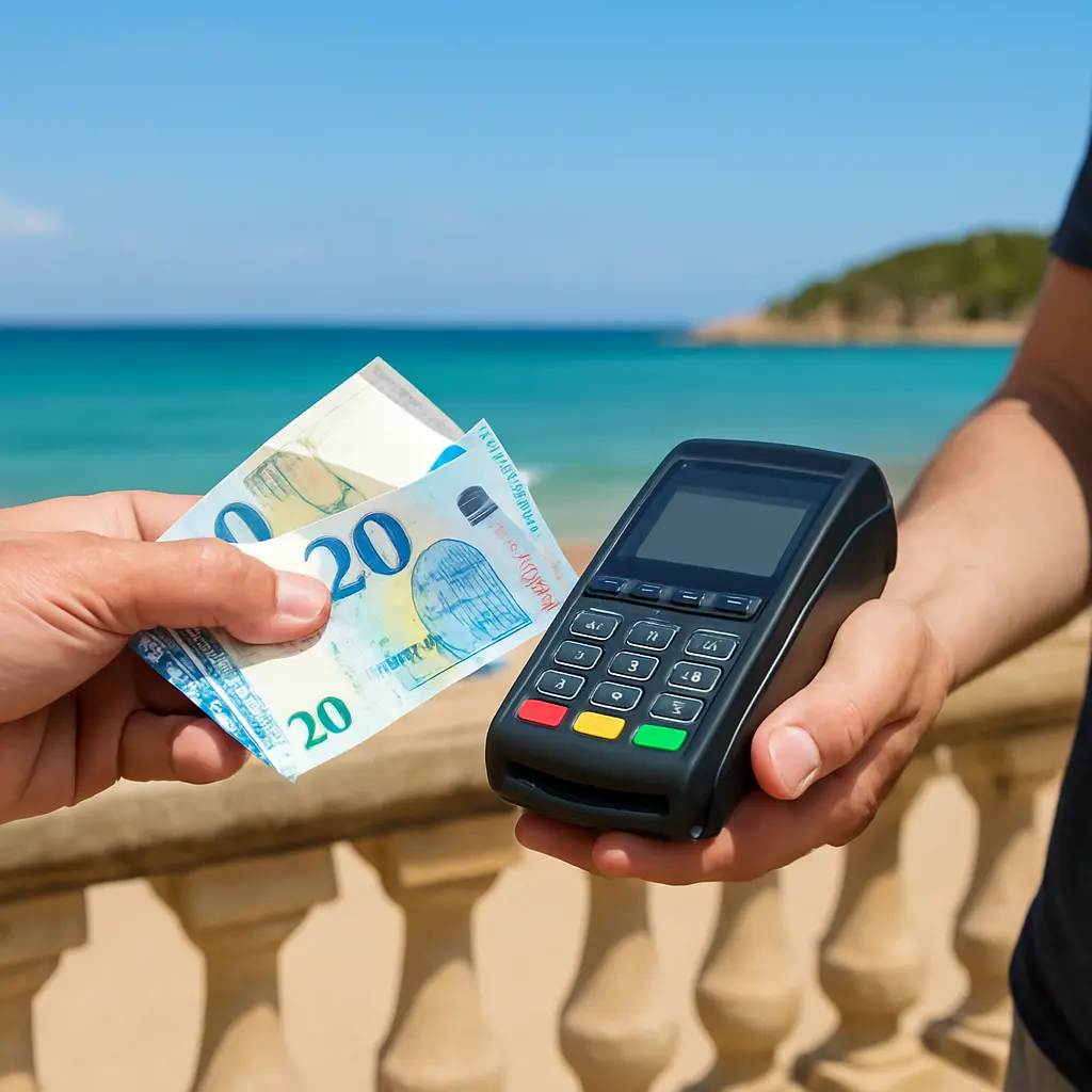 Betalen aan de Catalaanse kust: contant of kaart