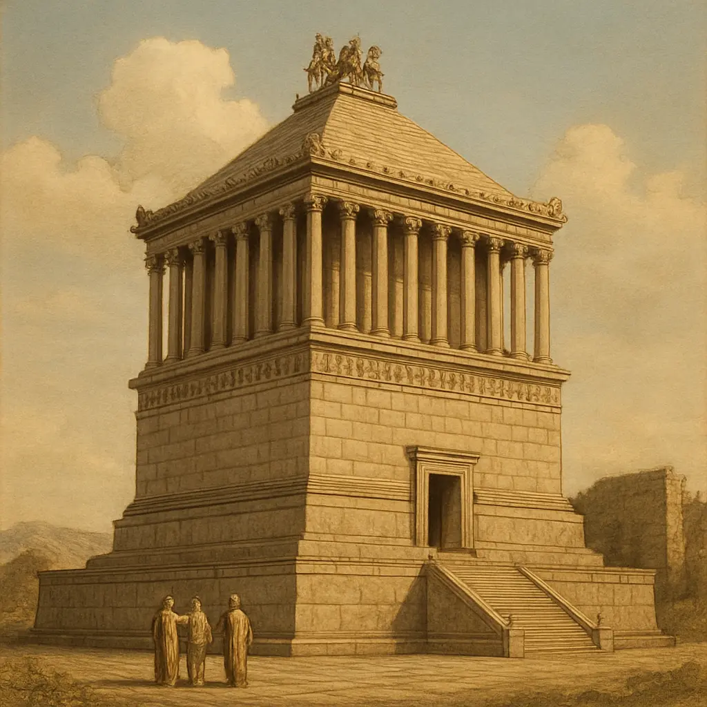 De geschiedenis van het Mausoleum van Halikarnassos