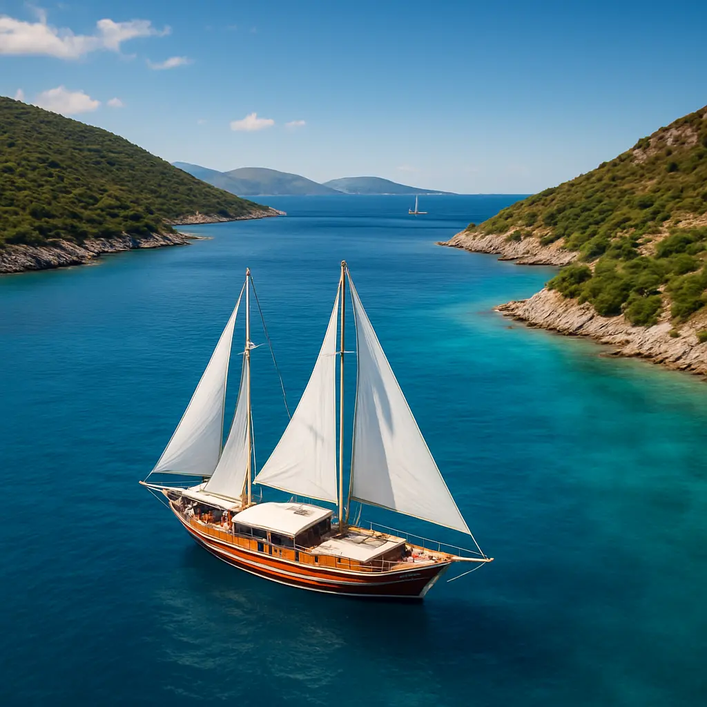 Een dagje varen langs de baaien rond Bodrum