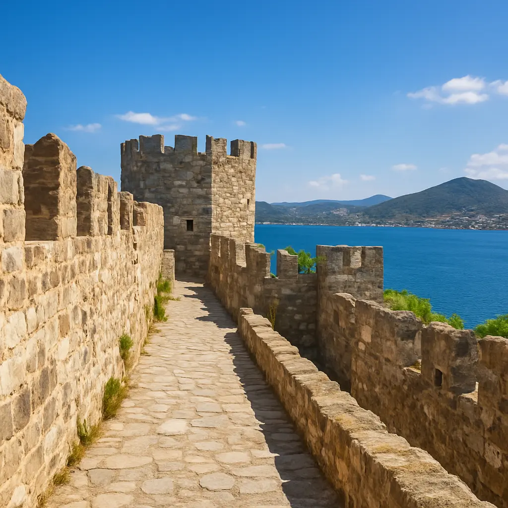 Een wandeling door het kasteel van Bodrum