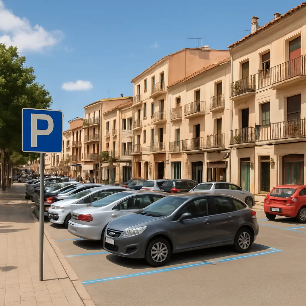 Parkeren in het centrum van Malgrat de Mar