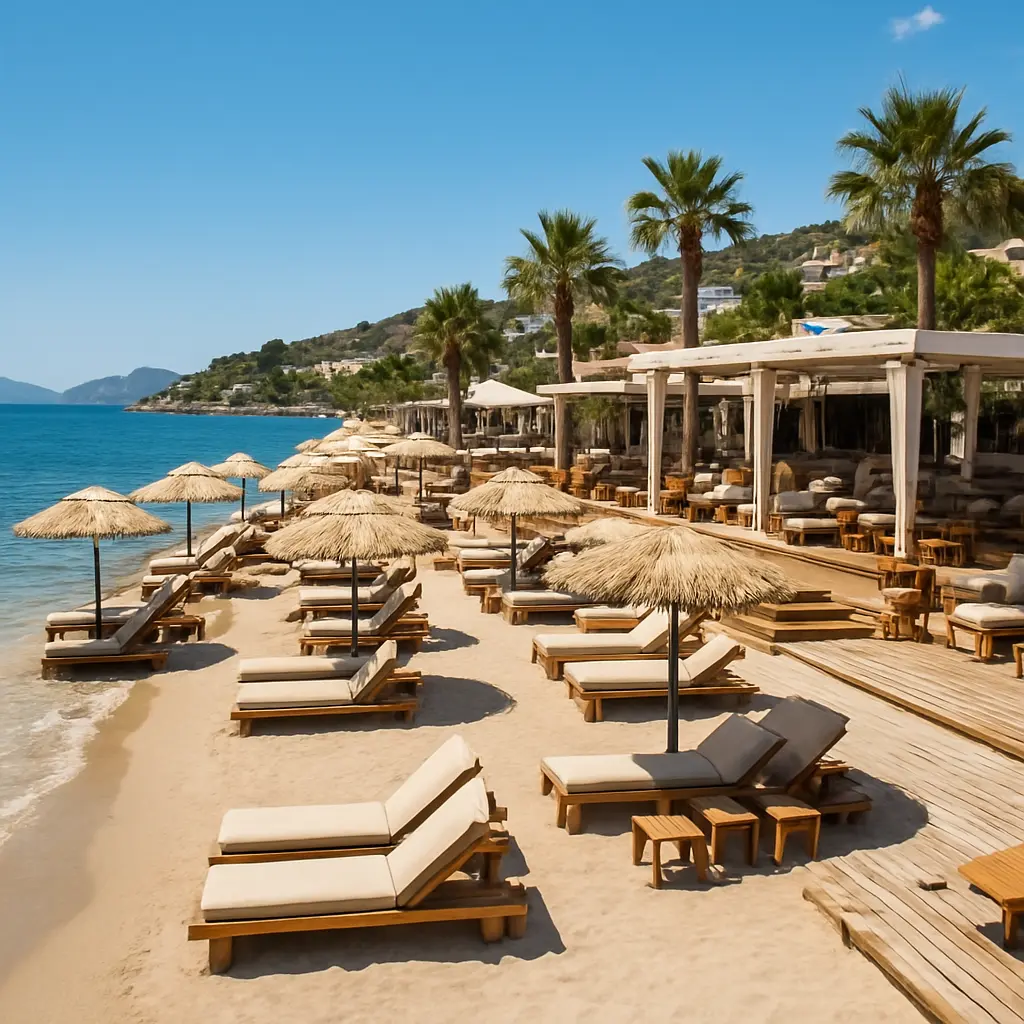 Top 10 beachclubs tussen Turgutreis en Bodrum